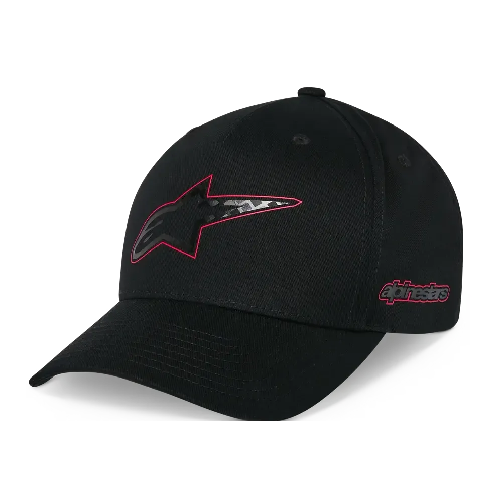 Carbon Fiber Snapback Hat — One Size, Black