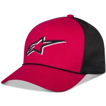 Ageless Shadow Trucker Hat — One Size, Red