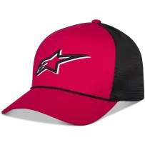 Ageless Shadow Trucker Hat — One Size, Red