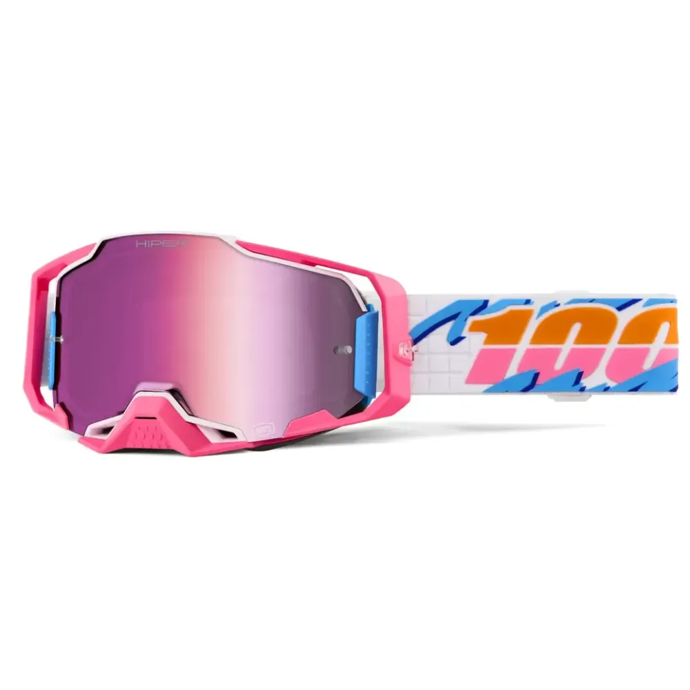 Armega HiPER® Goggle — One Size, Light Blue, Pink, White