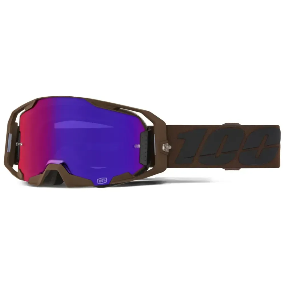 ARmatic Goggle — One Size, Matte Black/Brown, Purple Mirror Lens