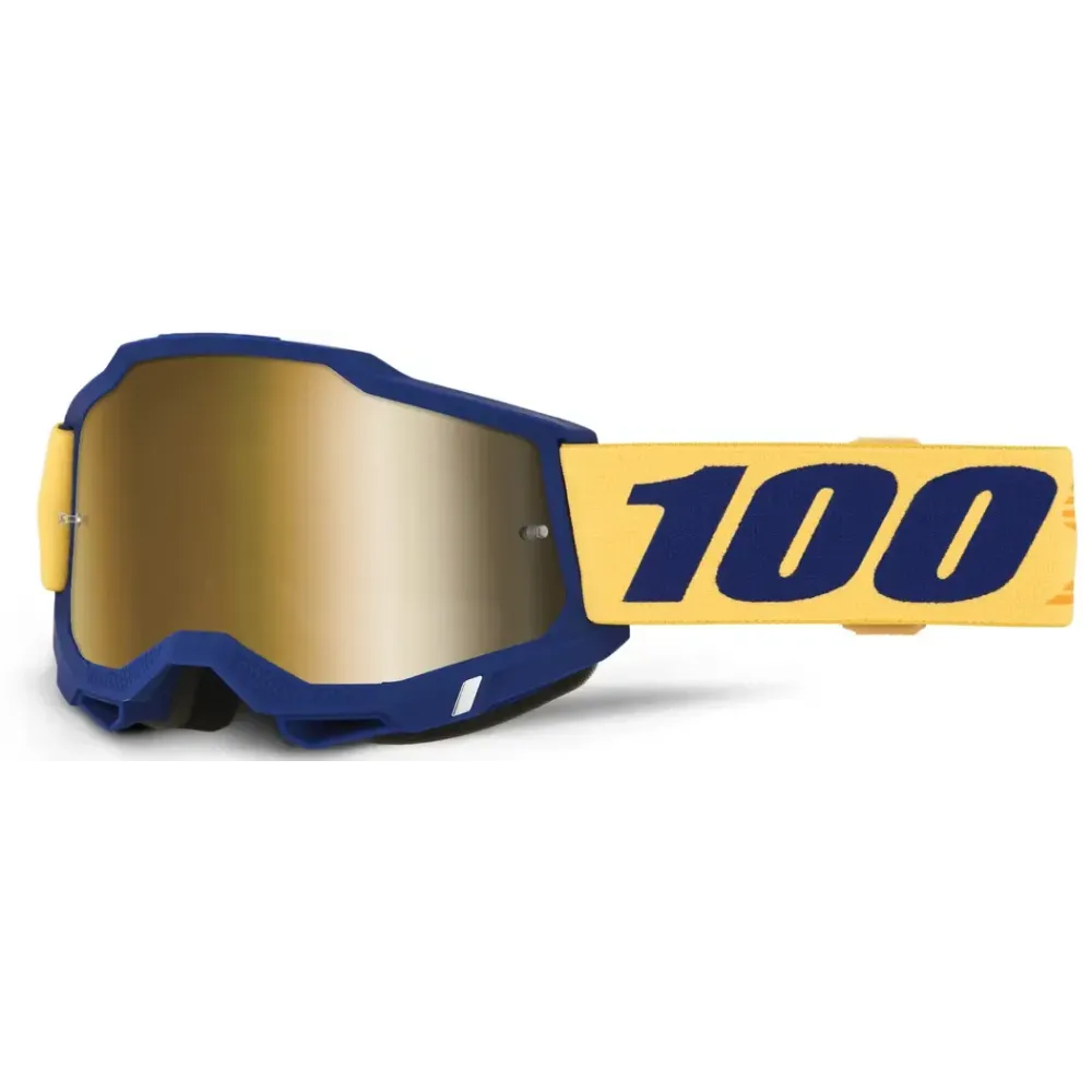 Accuri 2 Goggle — One Size, Dark Blue, Mirrored Lens