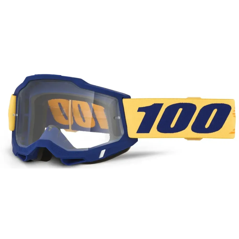 Accuri 2 Goggle — One Size, Dark Blue, Yellow