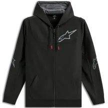 Sessions V3 Zip Hoodie — XL, Black/Gray