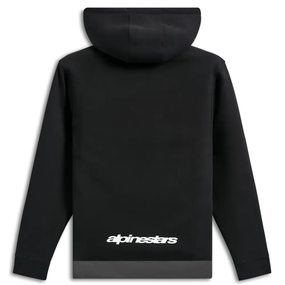 Parallel Pullover Hoodie — Size L, Black