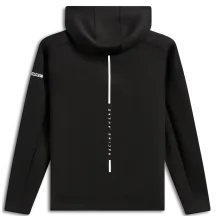 Double Face Insight Pullover Hoodie — L, Black