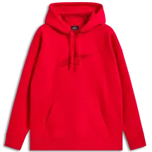 Emergent Oversized Hoodie — L, Red