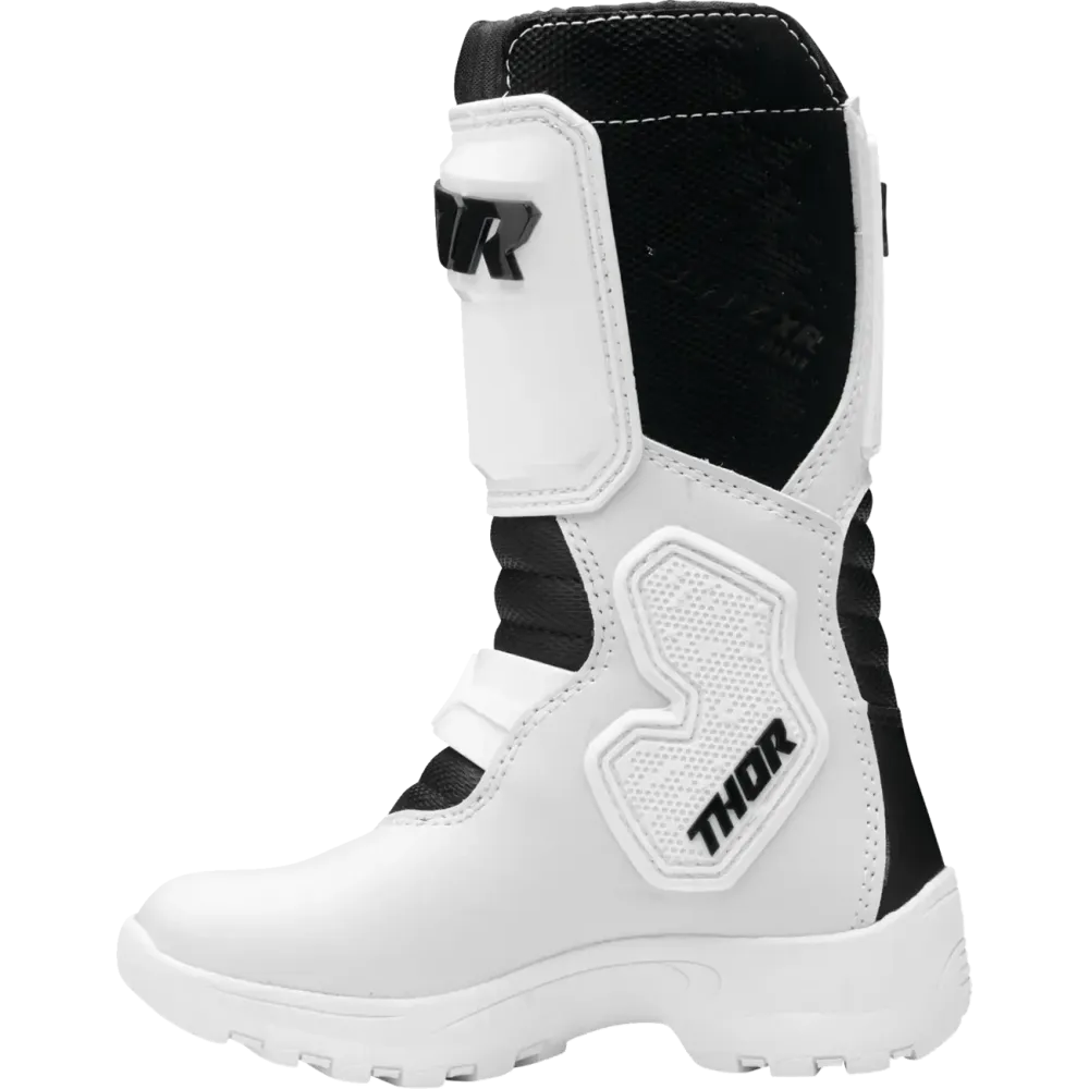 Boot Mini Blitz XR WHT 11 — US 11, Mid‑Calf, White
