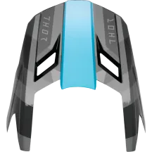 Kit de visera Fleet Camber — L-2XL, negro/verde azulado