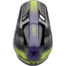 Casco Fleet juvenil Camber — Talla M, Negro/Púrpura