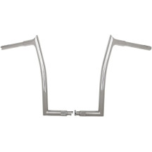 Manillar EZ Install de tope puntiagudo 1-1/4" — diámetro 1-1/4", altura 16", ancho 35", cromo