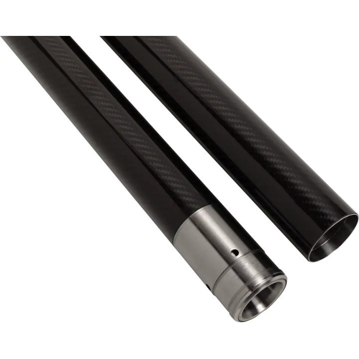 Tubos de horquilla — 49 mm de diámetro, 603,25 mm de longitud, negro