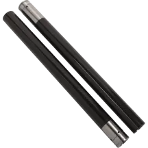 Tubos de horquilla — 49 mm de diámetro, 603,25 mm de longitud, negro