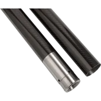 Tubos de horquilla — 49.00 mm (1.93"), 606.43 mm (23.88"), Negro