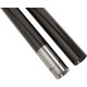 Tubos de horquilla — 49.00 mm (1.93"), 606.43 mm (23.88"), Negro