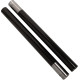 Tubos de horquilla — 49.00 mm (1.93"), 606.43 mm (23.88"), Negro