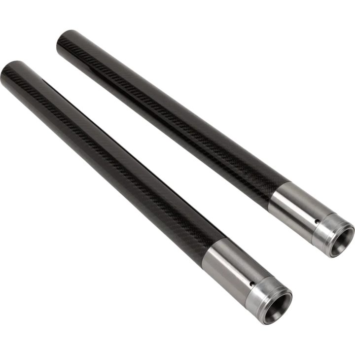 Tubos de horquilla — 49.00 mm diámetro, 581.03 mm longitud, Negro