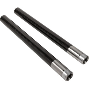 Fork Tubes — 49.00 mm diameter, 581.03 mm length, Black