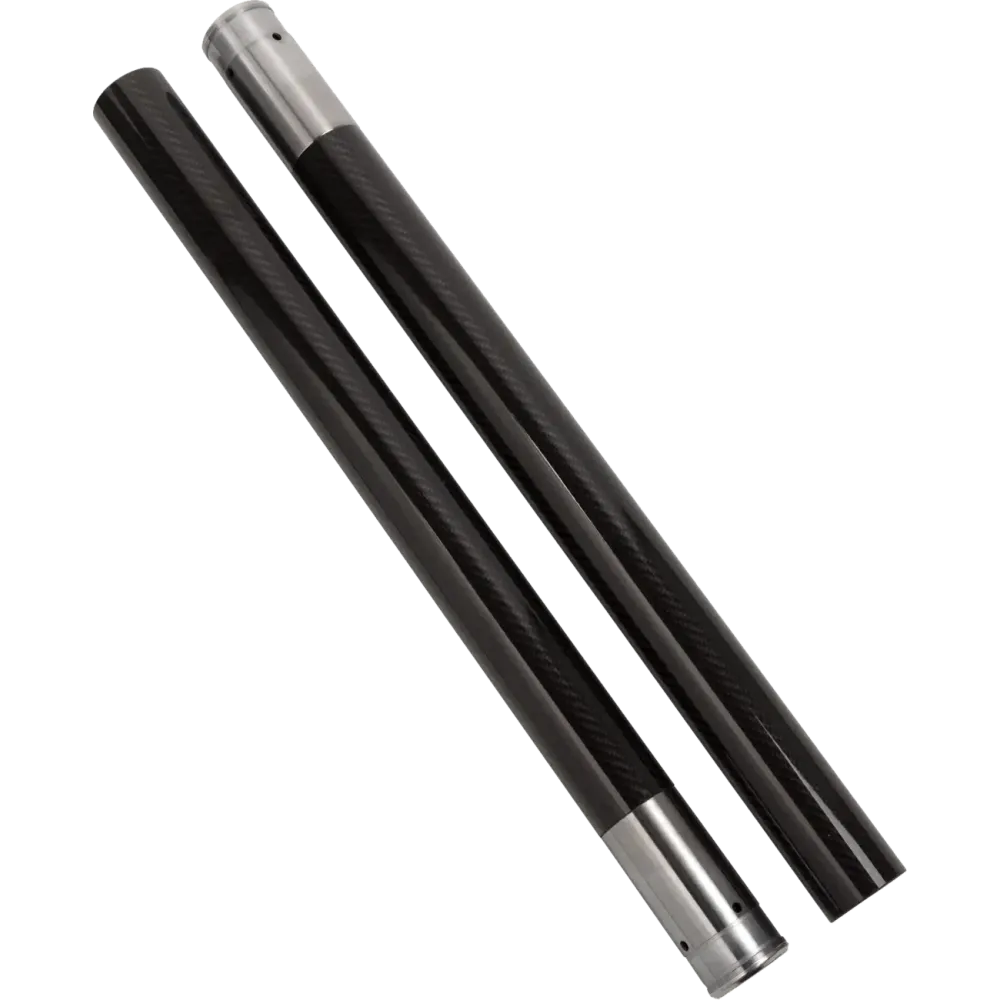 Tubos de horquilla — 49,00 mm (1,93″) de diámetro, 622,30 mm (24,50″) de longitud, Negro