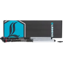 Legend AXEO Sistema de Suspensión Delantera de Alto Rendimiento — tubo de horquilla de 47 mm, longitud estándar, negro anodizado