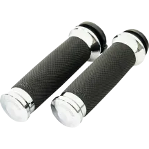 Puños County Line — 25,4 mm (1\") diámetro del manillar, cromado