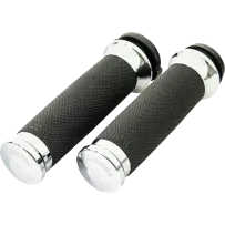 Puños County Line — 25,4 mm (1\") diámetro del manillar, cromado