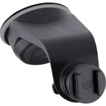 Montaje con ventosa — negro