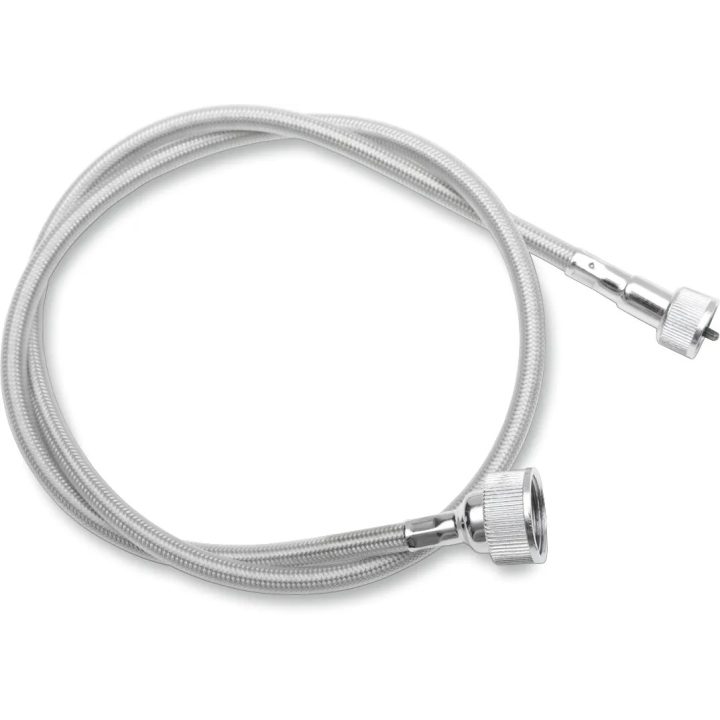 Cable de velocímetro delantero — 35" (89 cm), plateado