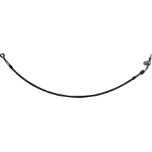 Extensión de línea hidráulica de freno/embrague — Altura de manillar 14"–16", Negro