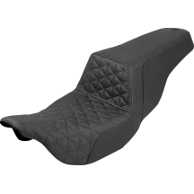 Asiento Step-Up Tri-Gripper — Negro, 76 cm longitud total, conductor 37 cm × 30,5 cm