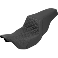 Asiento Step-Up Tri-Gripper — Negro, 76 cm longitud total, conductor 37 cm × 30,5 cm