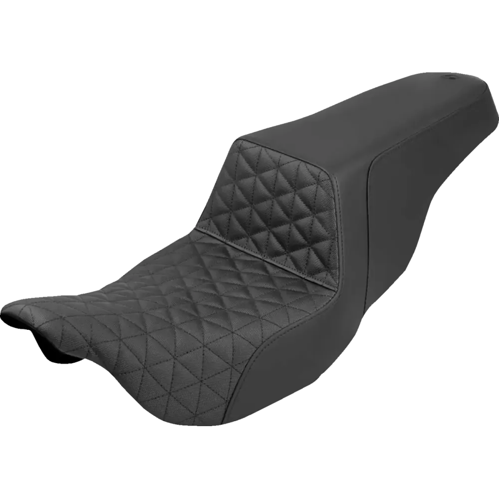 Asiento Step-Up Tri-Gripper — Negro, 76 cm longitud total, conductor 37 cm × 30,5 cm