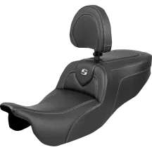 Asiento RoadSofa™ — 78.5 cm total, conductor 39.5×39.5 cm, Negro