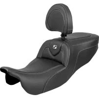 Asiento RoadSofa™ — 78.5 cm total, conductor 39.5×39.5 cm, Negro