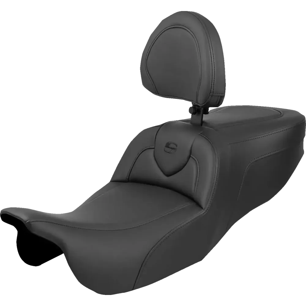 Asiento RoadSofa™ — Negro, 78.5 cm (31") total, 39.5 cm (15.5") delantero