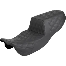 Asiento Step-Up — 78,5 cm total, conductor 40×33 cm, respaldo lumbar 5,5", Negro