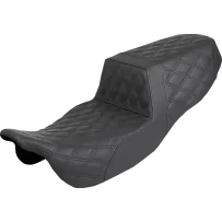 Asiento Step-Up — 78,5 cm total, conductor 40×33 cm, respaldo lumbar 5,5", Negro