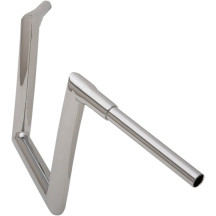 1-1/2" Strip Handlebar — 38 mm clamping, 28 cm rise, 81.5 cm width, Chrome