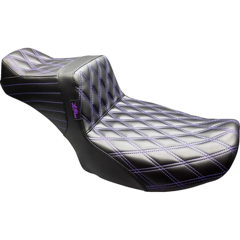 Asiento Tailwhip Daddy Long Legs — 11-1/2" de ancho, 6" de soporte trasero, Negro, Morado