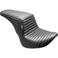 Kickflip Upfront Seat — 10-1/2" driver width, 6" passenger width, Black