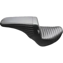 Kickflip Upfront Seat — 10-1/2" driver width, 6" passenger width, Black