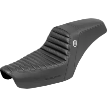 Step-Up Seat — Black, Overall 28.5 in, Driver 13.25 in, Rear 12.5 in
