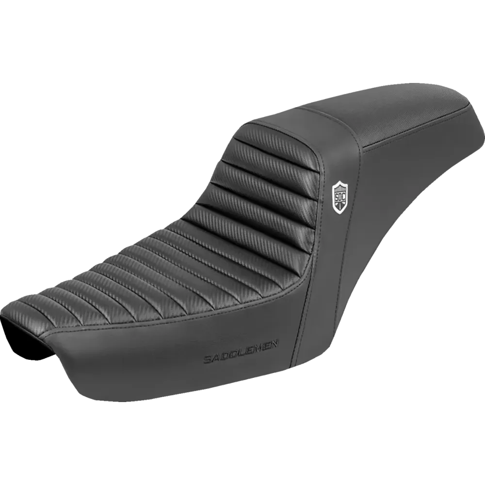 Step-Up Seat — Black, Overall 28.5 in, Driver 13.25 in, Rear 12.5 in