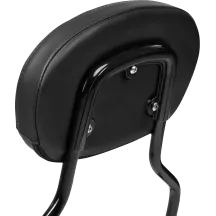 3-Point Sissy Bar Pad Bracket — 6.5" x 4", Black