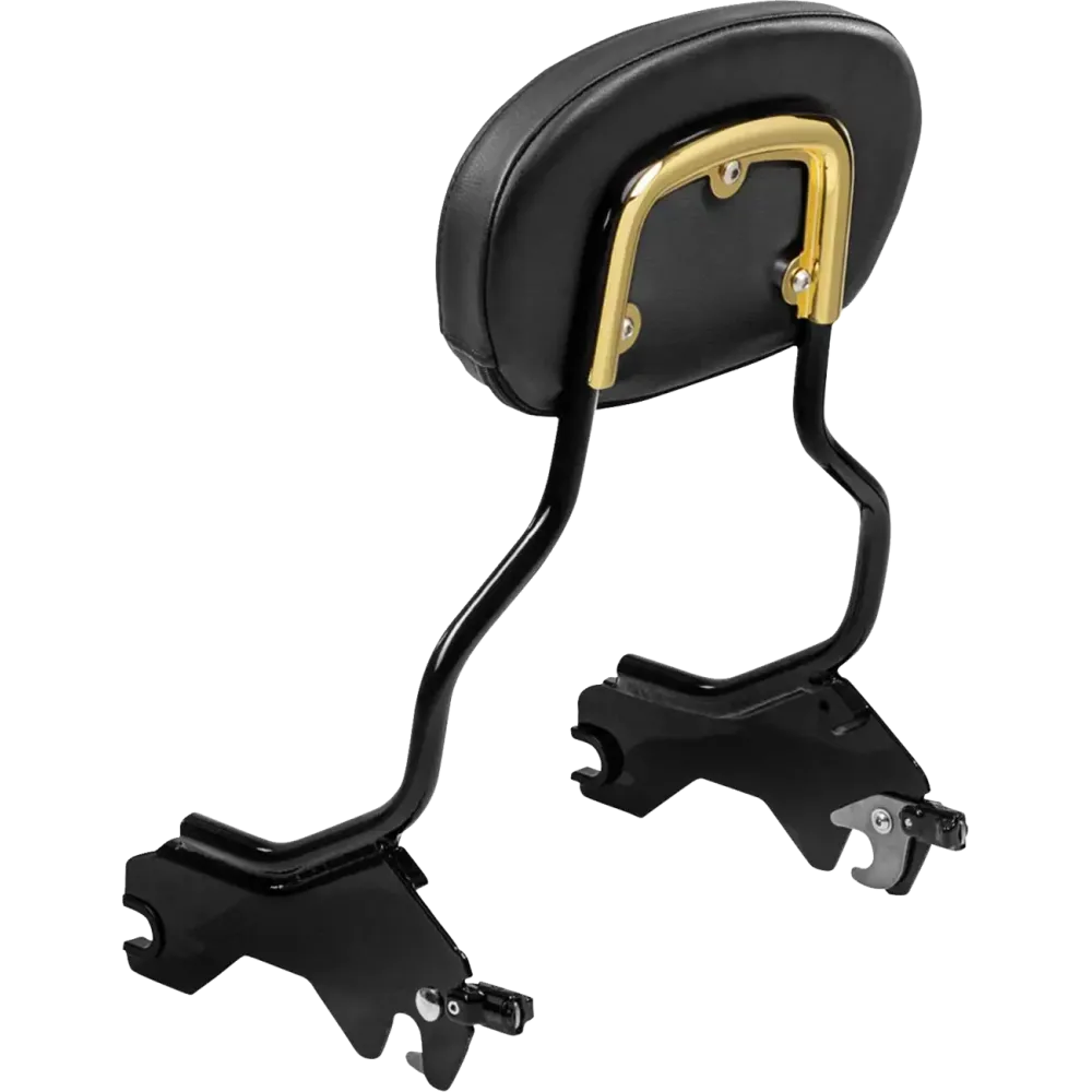 SADDLEMEN SISSY BAR PAD BRACKET GOLD