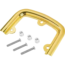 SADDLEMEN SISSY BAR PAD BRACKET GOLD