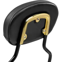 SADDLEMEN SISSY BAR PAD BRACKET GOLD