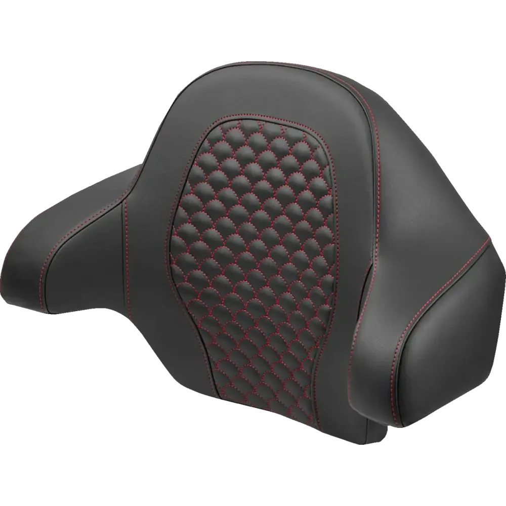 SADDLEMEN TOUR PAK DRAGON RED STITCH