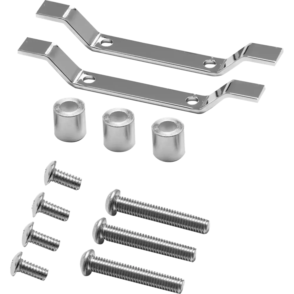 Mini Contour Sissy Bar Pad — 25.5 cm x 20.5 cm, fits late model H-D Touring & M8 Softail three-hole uprights