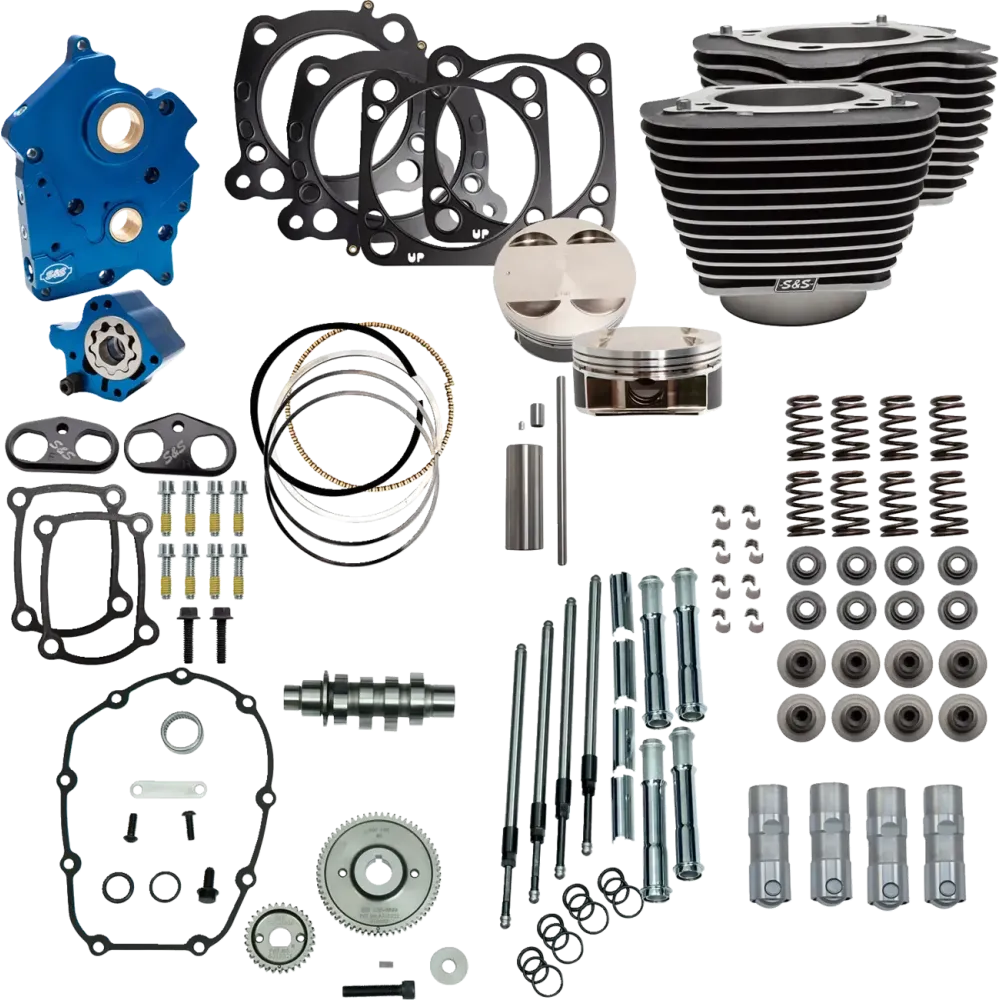 124" Power Package — Bore 4.250", Stroke 4.375", Compression 11.1:1